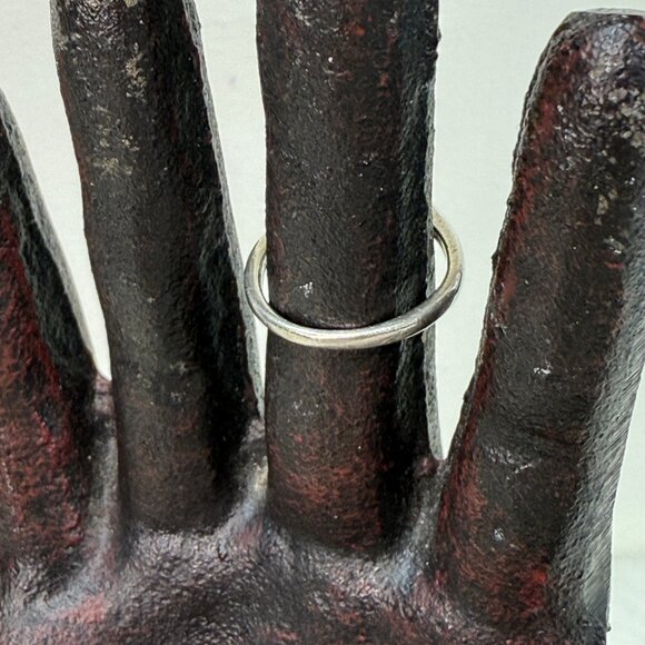 Sterling Silver Purple Amethyst Ring Size 4.5 - Picture 4 of 8